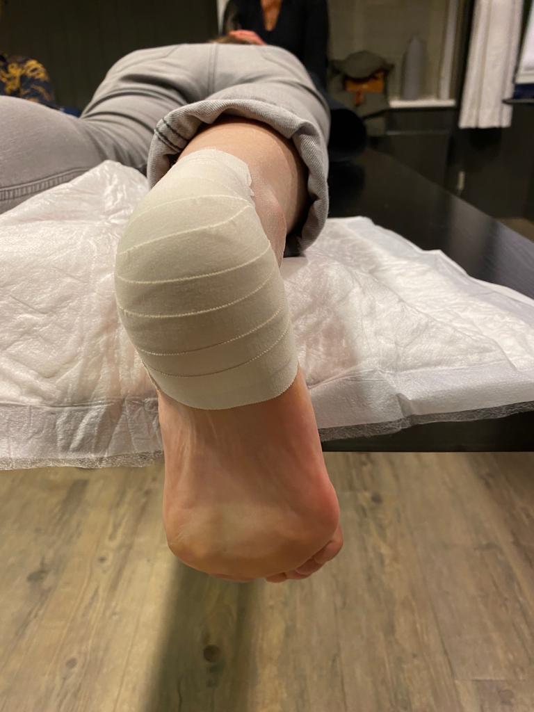 Hak met verband_Cursus EHBO Montfoort